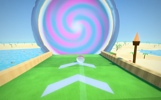 Scena di gioco: Labirinto con portale